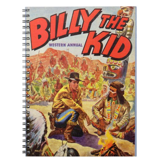Carnet 1955 Billy the Kid Western Couverture annuelle (Devant)