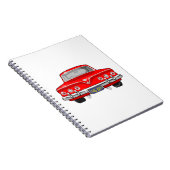 Carnet 1961 rouge Chevrolet (Côté Droit)