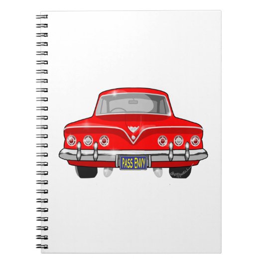 Carnet 1961 rouge Chevrolet (Devant)