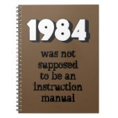 CARNET 1984 (Devant)