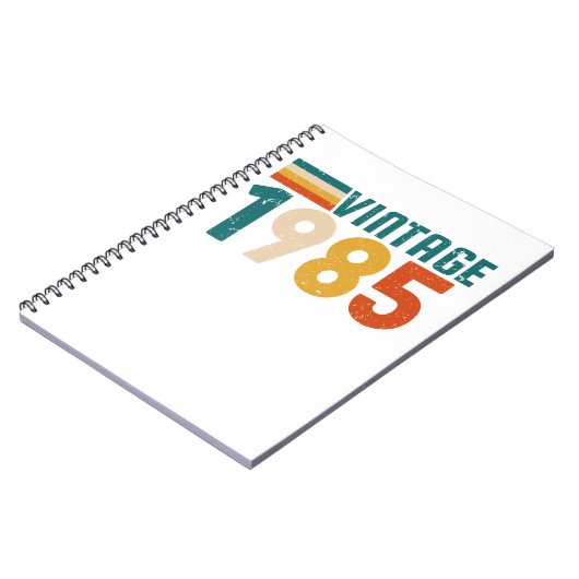 Carnet 1985 vintage (Côté gauche)