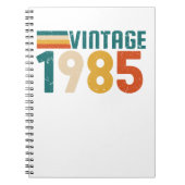 Carnet 1985 vintage (Devant)