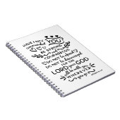 Carnet 1:9 de Joshua de vers de bible (Côté Droit)