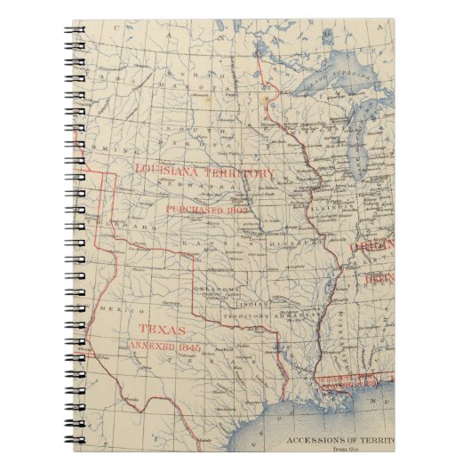 Carnet 1 Accessions du territoire (Devant)
