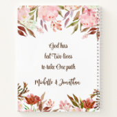 Carnet 1 Corinthiens 13:4-8 L'amour est patient Mariage r (Dos)