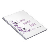 Carnet 1 Corinthiens 13:8 (Côté Droit)