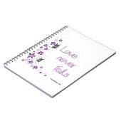 Carnet 1 Corinthiens 13:8 (Côté gauche)