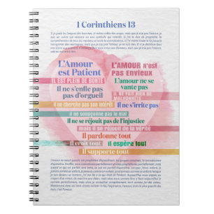 Carnet 1 Corinthiens 13, Hymne à l’Amour