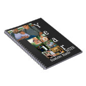 Carnet 1er anniversaire mariage personnalisé 7 photo coll (Côté Droit)