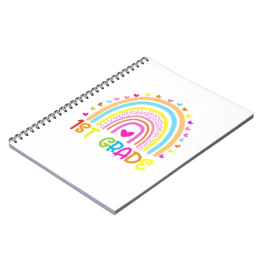 Carnet 1Ere Classe Arc-en-ciel où l'aventure commence (Côté gauche)