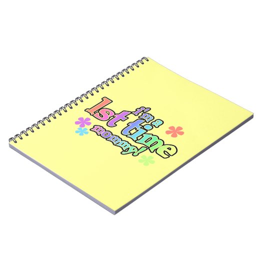 Carnet 1ère fois Mommy Rainbow Text Cadeaux (Côté gauche)