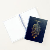 Carnet [200] Couverture canadienne du passeport (Intérieur)