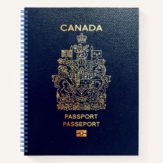 Carnet [200] Couverture canadienne du passeport (Devant)