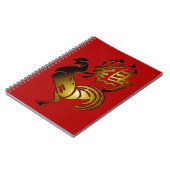 Carnet 2017 Rooster Chinese Sign and Calligraphy Notebook (Côté gauche)