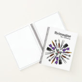 Carnet 2021 Rassembler T-shirt Design Jumbo Sketch Book (Intérieur)