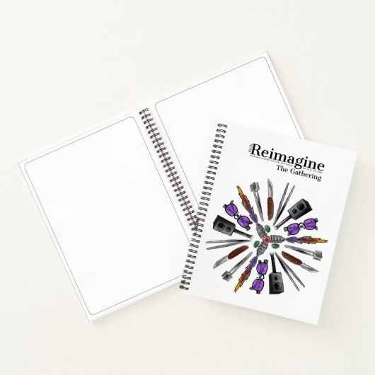 Carnet 2021 Rassembler T-shirt Design Jumbo Sketch Book (Intérieur)