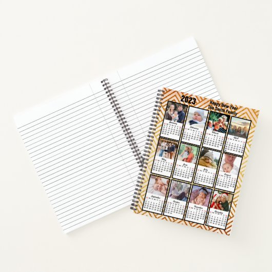 Carnet 2023 Calendrier Famille moderne 12 do-it-yourself  (Intérieur)