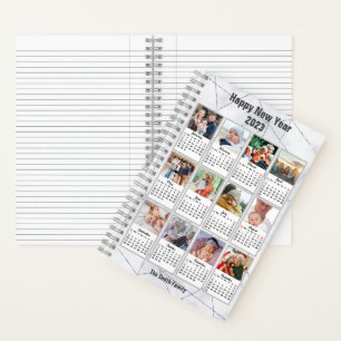 Carnet 2023 Silver Gold Modern Family 12 Calendrier photo