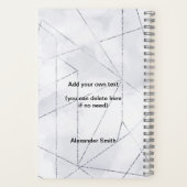 Carnet 2023 Silver Gold Modern Family 12 Calendrier photo (Verso)