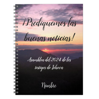 Carnet 2024 JW Prediquemos buenas noticias personaliza