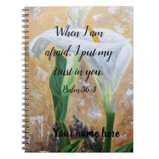 Carnet 2024 JW year text Psalm 56:3