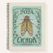 Carnet 2024 Printemps Canada Invasion (Devant)