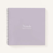 Carnet 2025 Notes pour moi (Devant)