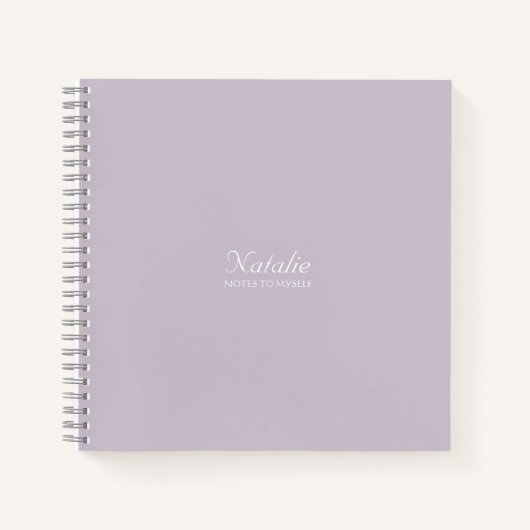 Carnet 2025 Notes pour moi (Devant)