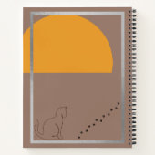 Carnet 2026 Cozy Paws New Year Spiral Notebook (Dos)