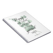 Carnet 2026 JW Année Texte Matthieu 5:3 avec Eucalyptus (Côté Droit)