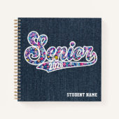 Carnet 2026 Senior Year Scrapbook and Autograph Book (Devant)