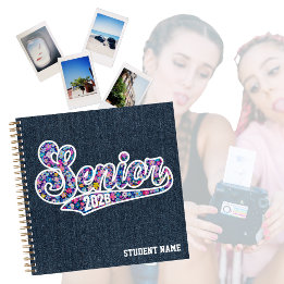 Carnet 2026 Senior Year Scrapbook and Autograph Book