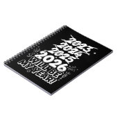 Carnet 2026 sera mon année (Côté gauche)
