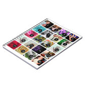 Carnet 20 images font votre couverture de photo de style (Côté gauche)