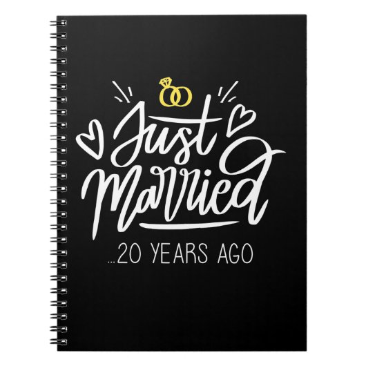 Carnet 20e anniversaire du Mariage (Devant)