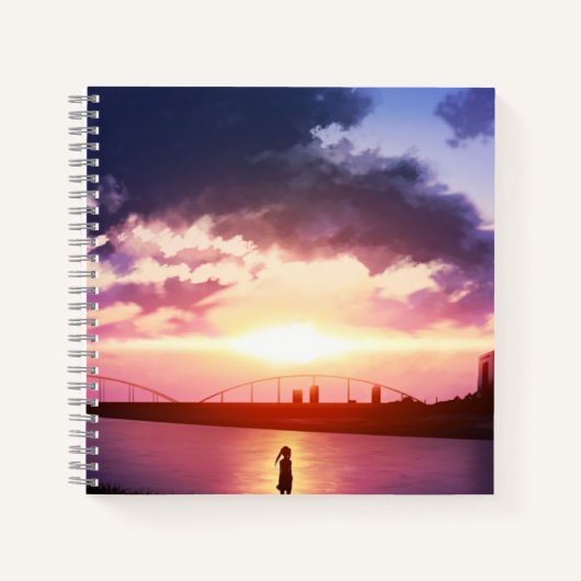 Carnet 21,6 cm x 21,6 cm (Devant)