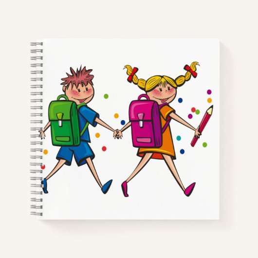Carnet 21,6 cm x 21,6 cm (Devant)