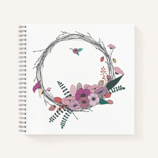 Carnet 21,6 cm x 21,6 cm (Devant)