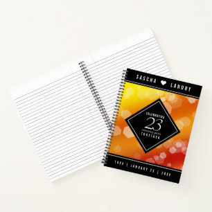 Carnet 23e anniversaire de Mariage de Topaz impérial