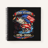 Carnet 250 Ans 1776-2026 Pêche à la truite (Devant)