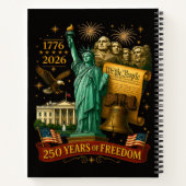Carnet 250 ans de liberté américaine (Dos)
