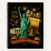 Carnet 250 ans de liberté américaine (Devant)