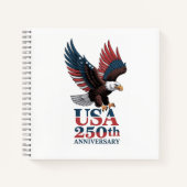 Carnet 250e anniversaire des États-Unis (Devant)