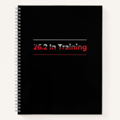 Carnet 26.2 en entraînement - Course au marathon complet  (Devant)