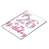 Carnet 26 C'est mon anniversaire 26e anniversaire Bda 26 (Côté gauche)