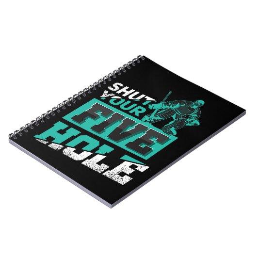 Carnet 28.Shut Your Five Hole (Côté gauche)