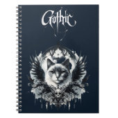 Carnet #2 Chat gothique (Devant)