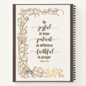 Carnet 2 Chroniques 7:14 Si Mon Peuple Priait (Dos)