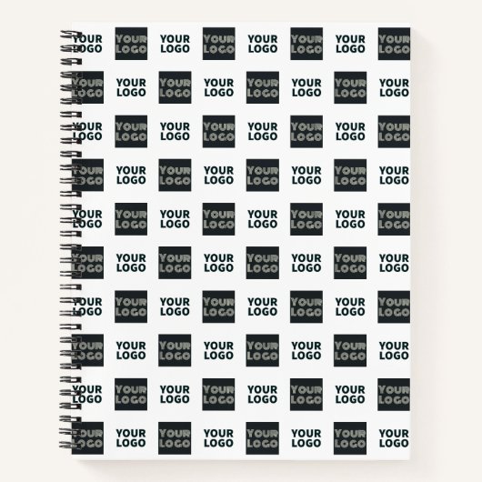 Carnet 2 Logos Simples Logos Répétitifs | Blanc (Devant)