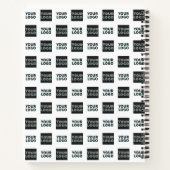 Carnet 2 Logos Simples Logos Répétitifs | Blanc (Dos)